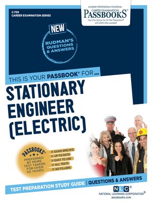 cover image of Stationary Engineer (Electric)
